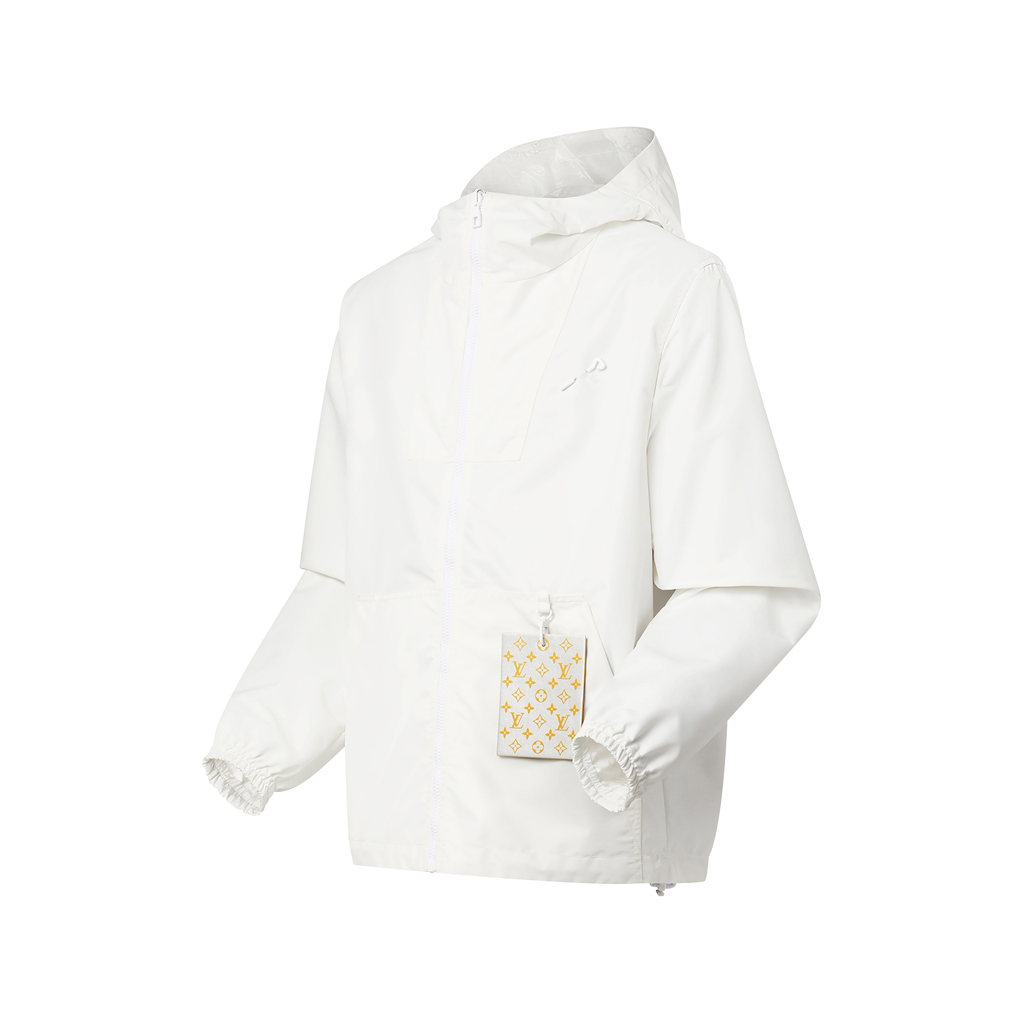 LOUIS VUITTONモノグラムリバーシブルナイロンウインドブレーカ 白 Monogram Reversible Nylon Windbreaker - Ready-to-Wear | LOUIS VUITTON